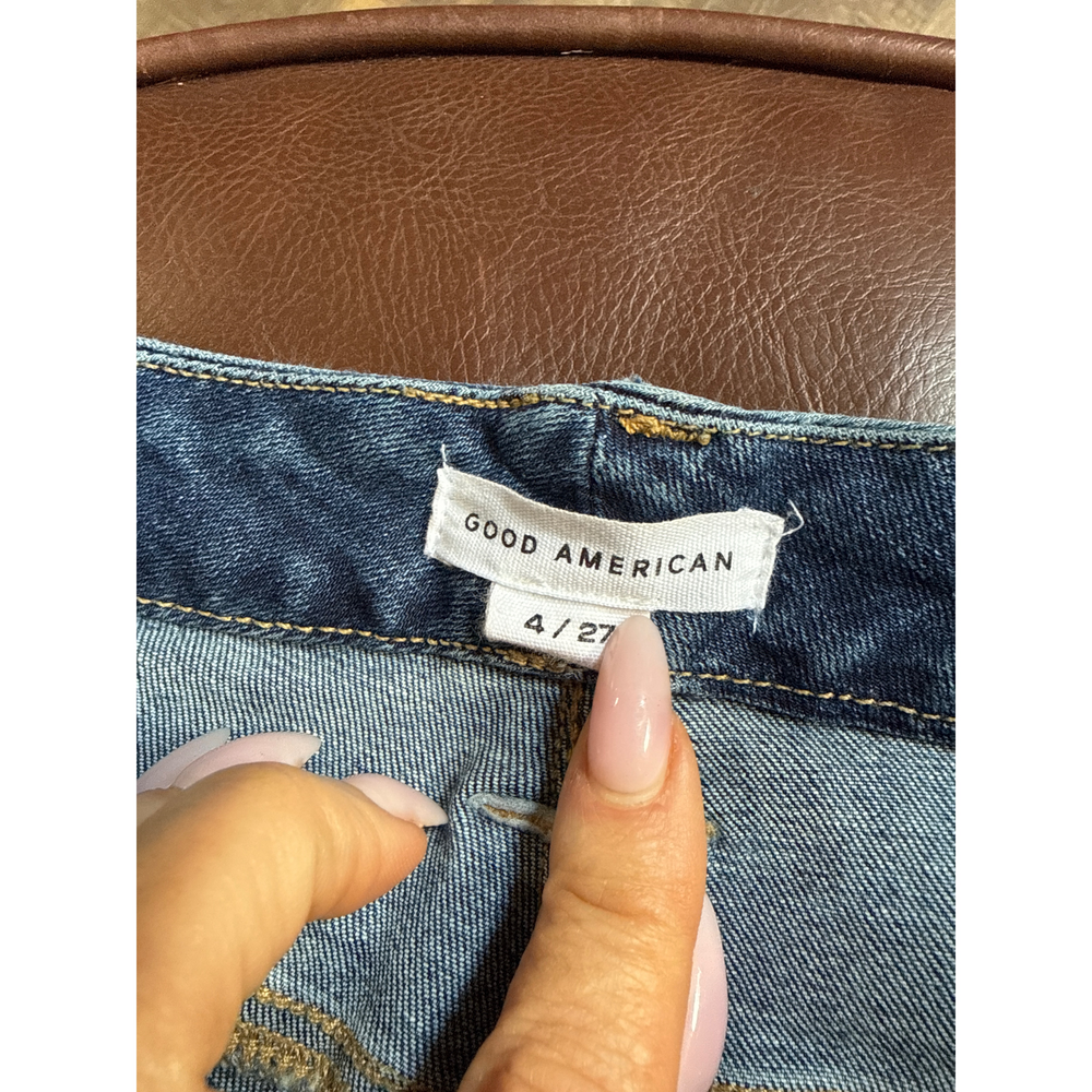 Good American Jeans Size 4 / 27 in Blue - Picture 2 of 5